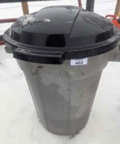 Waste bin and lid