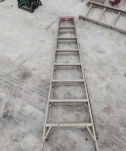 Aluminum A frame ladder