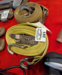 Tow strap & ratchet strap