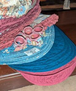 Placemats and napkin rings