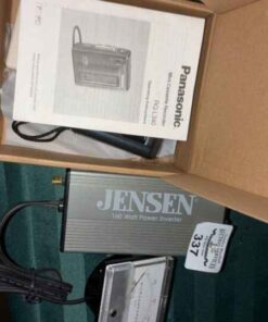 Panasonic mini cassette recorder, power inverter