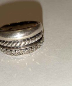 .925 Diamond ring size 8