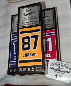 Tim Horton's NHL Superstar Collectable mini sticks