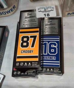 Crosby, Marner & Price Tim Horton Superstar mini Hockey sticks