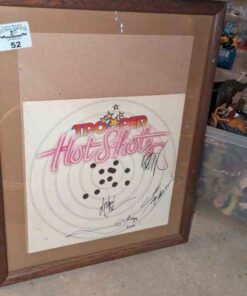 Trooper Hot Shots Signed Album