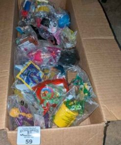 Teenage Mutant Ninja turtles, Barbie, Trolls, etc McDonald's Toys.
