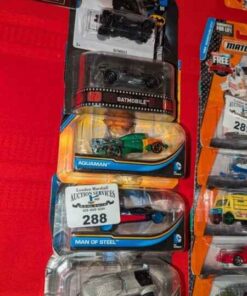 Batman, Man of Steel, etc Diecast models