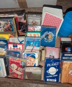 Playing cards - assorted