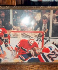 Signed Montreal Canadien memorabilia