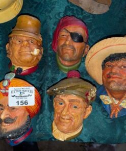 Bossons chalkware heads