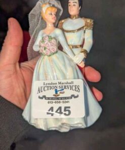 Disney Cinderella/Prince Charming porcelain statue