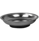 6" round magnetic parts tray