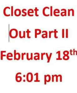 Closet Collectible Cleanout Part II