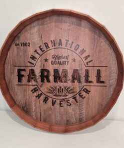 International Harvester Farmall 24-in wooden tray wall hanging-