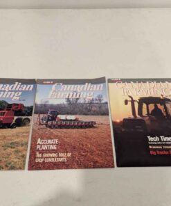 Canadian farming magazines- 20 fall 2001 win ter 2001/2 and fall 2004