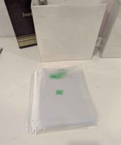 Literature sleeves- store your literature in a sleeve and put it in a binder- approximately 40 sleeves plus some binders