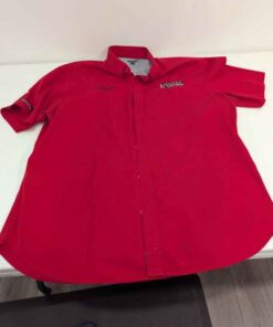 Stoltz sales and Service branded short sleeve shirt – extra large – Marlin Worn