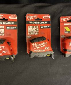 10 - 3 Milwaukee Measuring Tapes