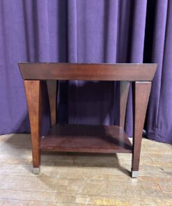 110 - Wooden end table