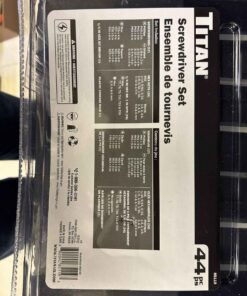 128 - Titan Screwdriver set