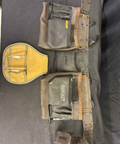 130 - DeWalt leather tool belt
