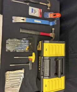 137 - Stanley Tool Box - brand new. Includes a variety of tools as pictured.