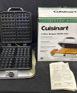 Cuisinart 4 slice belgian waffle iron