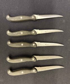 165 - 5 steak knives. Rostfrei brand.