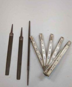 Files and folding ruler