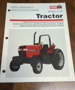 Maxxum tractor brochures.