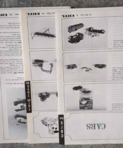 Misc. Toy brochures 86 & 87.
