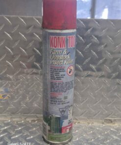 Konk fly spray appears to be full