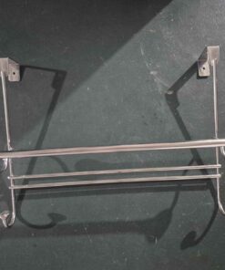 Towel hanger can be used as tea towel and oven mitt hanger or for Bath and hand towels