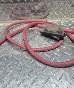Heavy duty battery cable with 130 amp fuse
