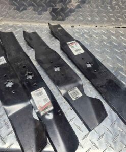 Qty 4 assorted MTD BLADES