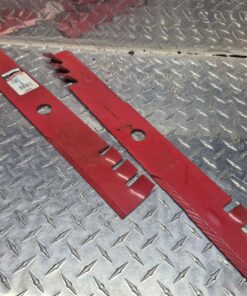 Qty 2 red Gator blades