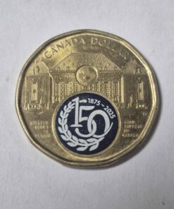 1875-2025 colored loonie