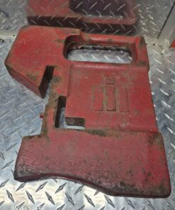 Genuine iH 75 pound large handle suitcase weight