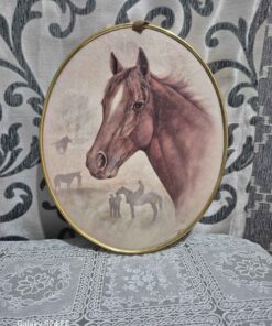 horse head wall hanging