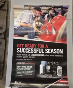 Get ready for a successful season 2 feet x 3 ft poster