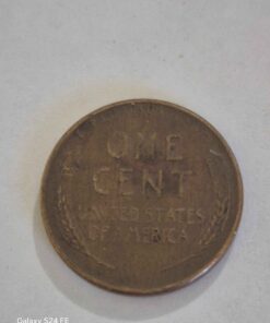 1955 American wheat penny