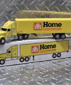 Home Hardware 1/64 scale International NavistarT100 with trailer die cast collectible