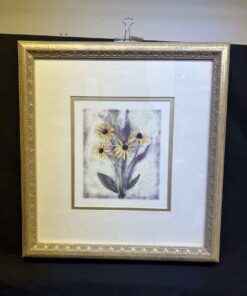 267 - Framed floral print