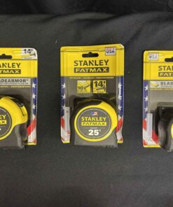 3 - 3 Stanley Measuring Tapes