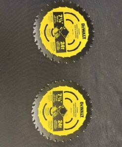 53 - 2 DeWalt Framing Blades for circular saw.