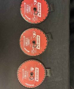 62 - 3 Diablo saw blades