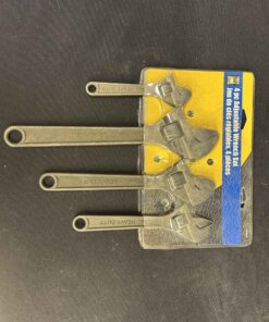66 - Power Fist 4 pc adjustable wrench set