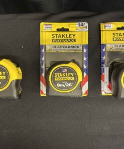 6 - 3 Stanley Measuring Tapes