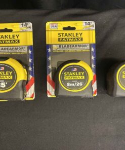 7 - 3 Stanley Measuring Tapes