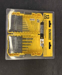 85 - DeWalt 13 pc Black Oxide Drill bit set